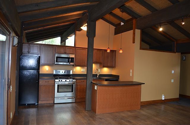 All new kitchen