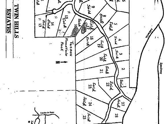 Twin Hills Map