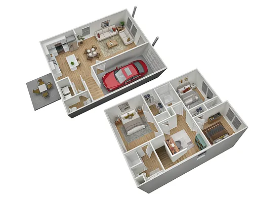 Floor plan Beaufort