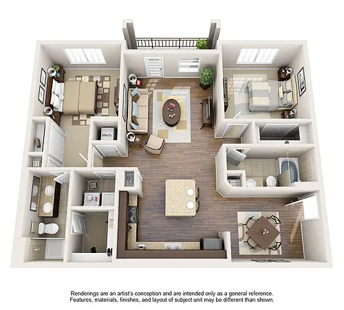 Floor plan B2