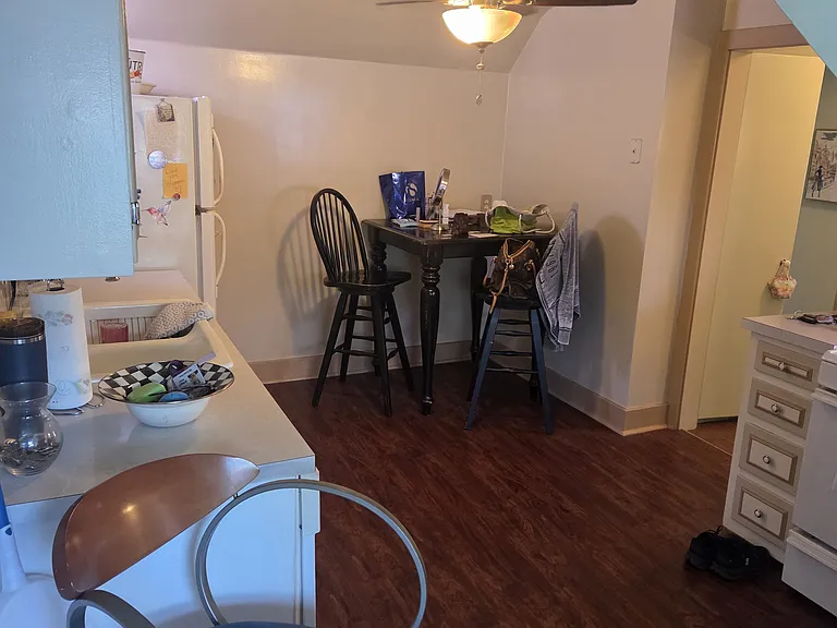 Kitchen from stairwell