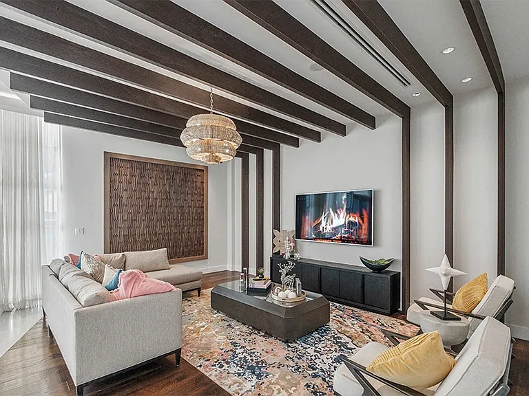 Entertain guests at the expansive resident clubhouse