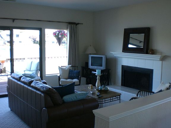 Fireplace in LR