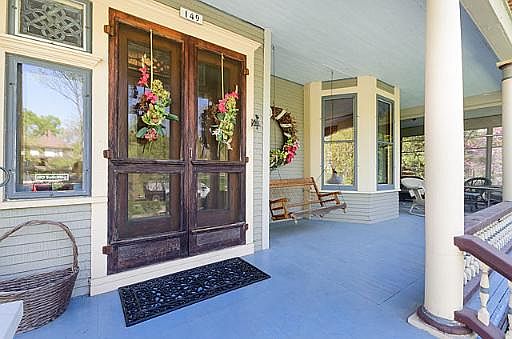 Wraparound porch