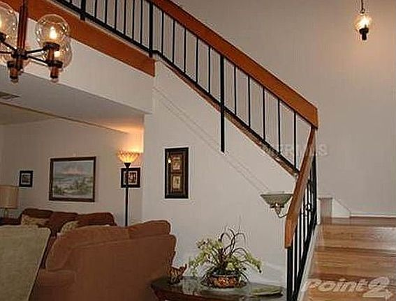 Stairs to second floor