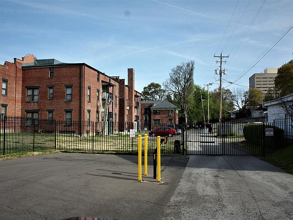 Gated Parking Lot Entrance