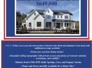 0 Optimist Farm Rd LOT 3, Holly Springs, NC 27540