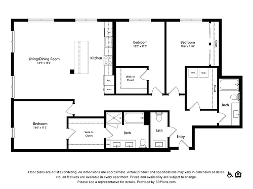 Floor plan C4