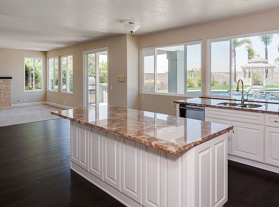 View from kitchen and fam rm