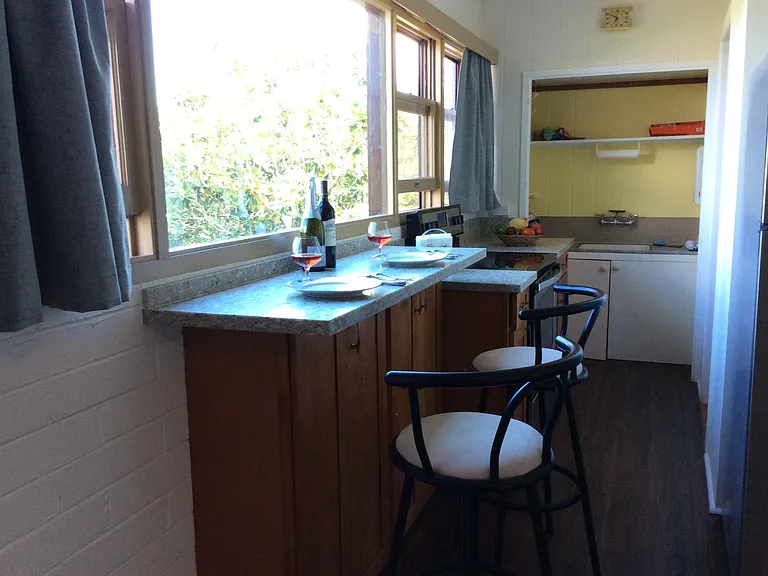 kitchen and dining room