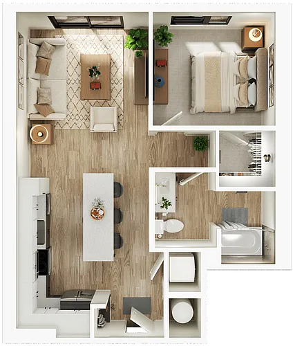 Floor plan A7