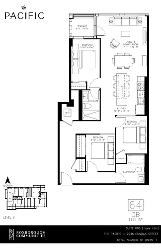Floor plan 603