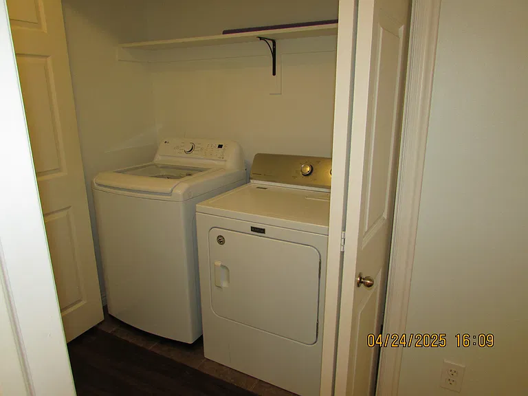 Washer and dryer