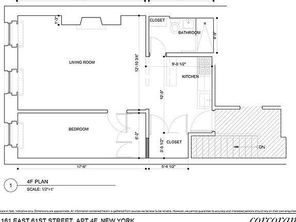 3rd image of 161 E 61st St APT 4F