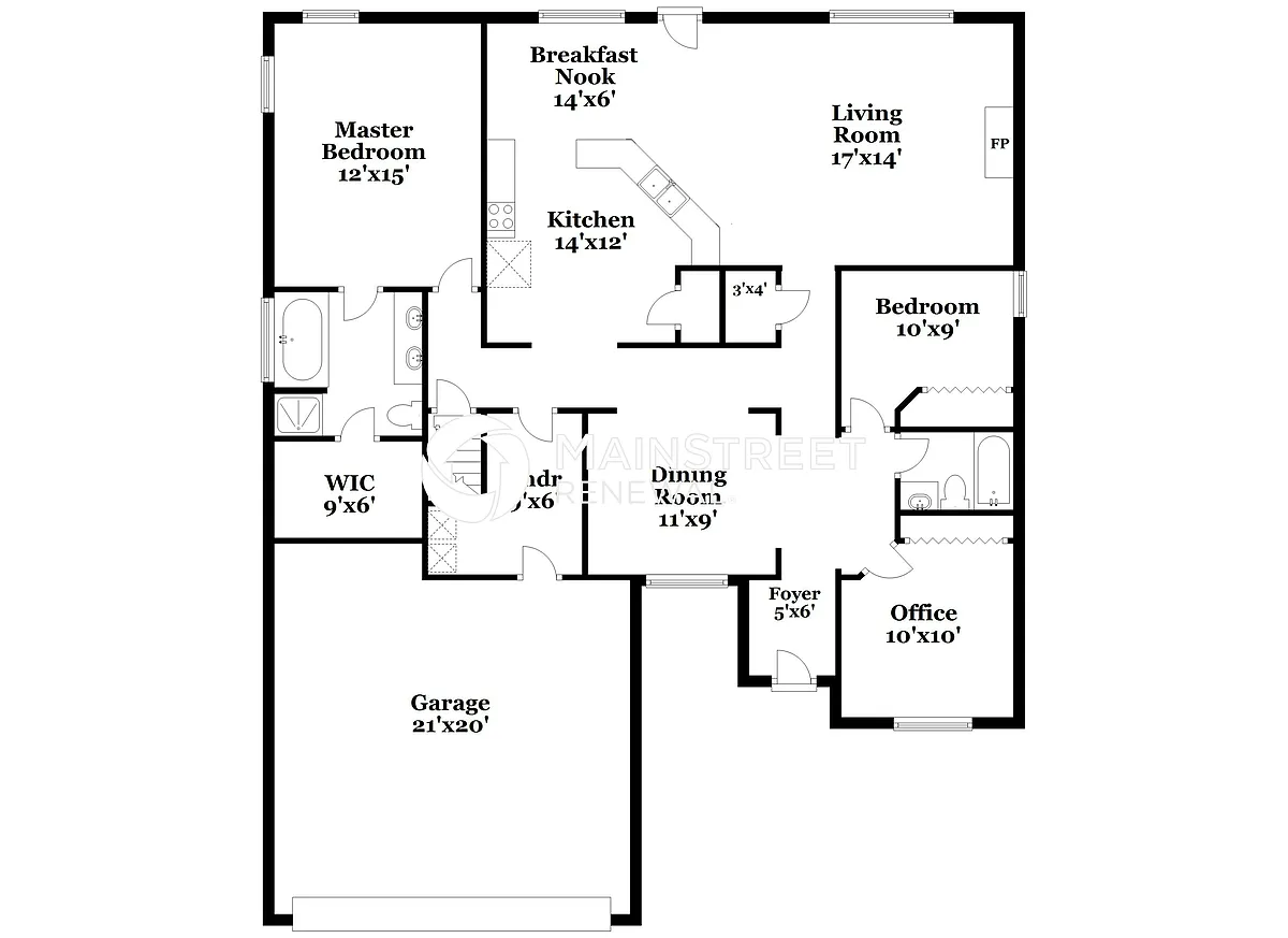 Floor Plan - 110 Salem Ridge Ct