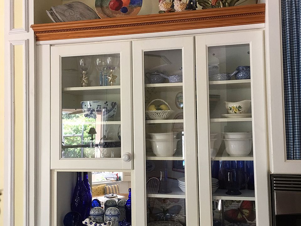 Glass kitchen doors