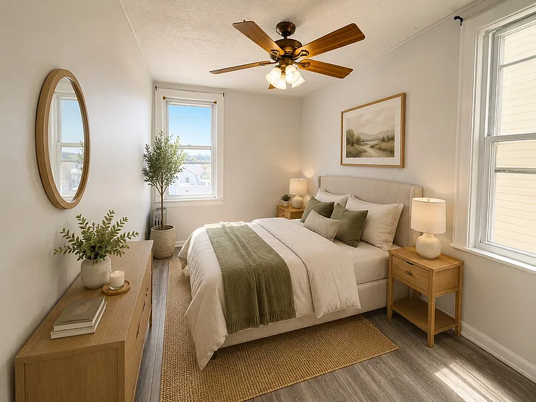 Staged Bedroom