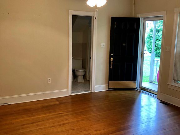 Entry door. Living Room. Bath access