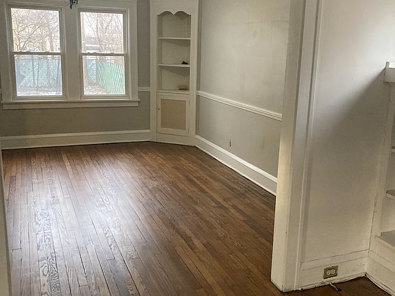 living into dining room