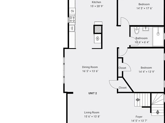 2nd floor, first level