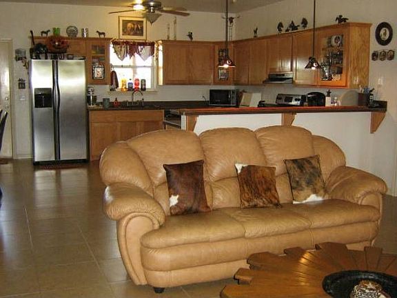 open to kitchen