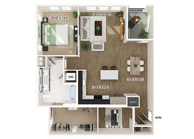 Floor plan A6D