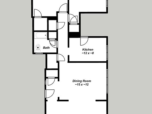 2nd image of 7340 Pershing Ave APT 2W