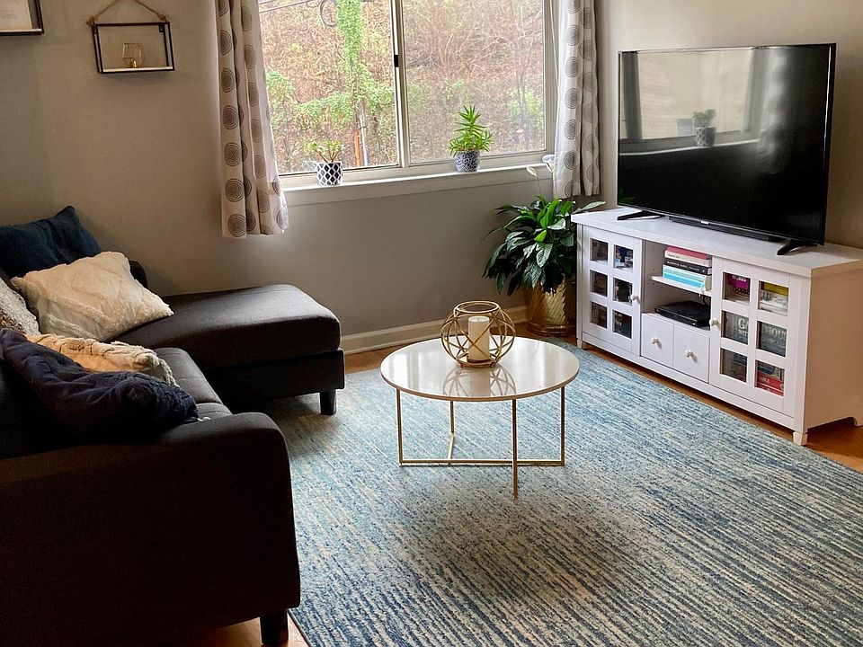 Living room facing window.