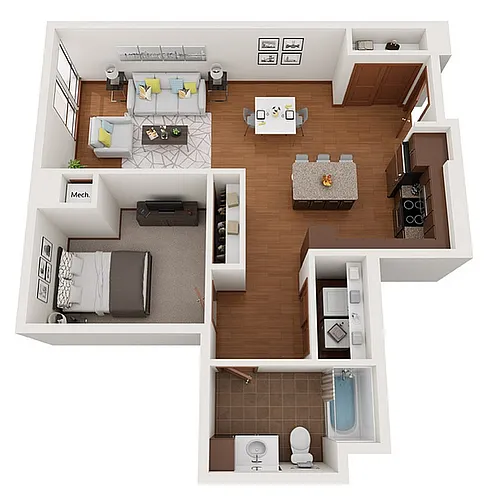 Floor plan N