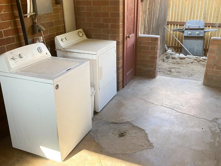 Laundry area