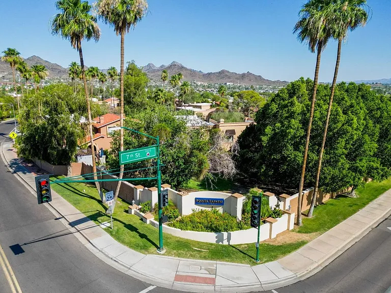 Tucked away and so peaceful...yet so close to MIDTOWN, SCOTTSDALE, or DOWNTOWN--doesn't get any better...