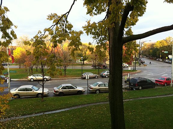 View across Palmer Square