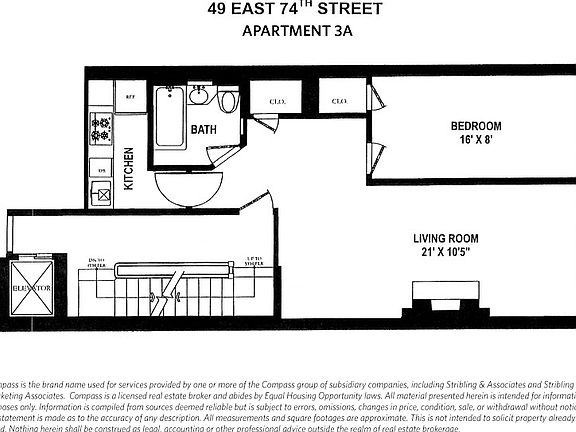 2nd image of 49 E 74th St APT 3A
