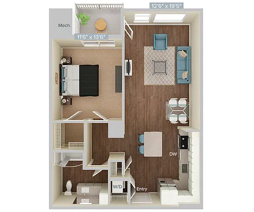 Floor plan AM19_800SF2264