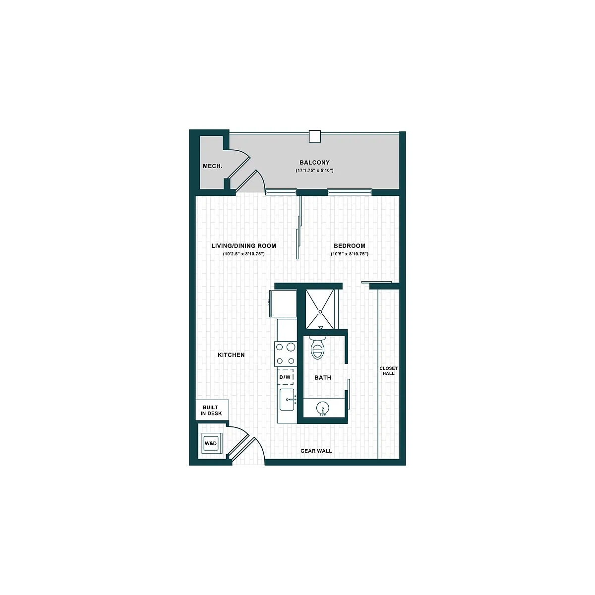 Floor plan E1