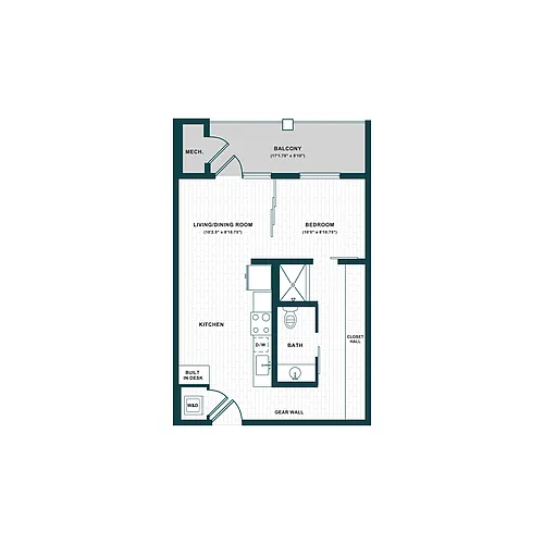 Floor plan E1