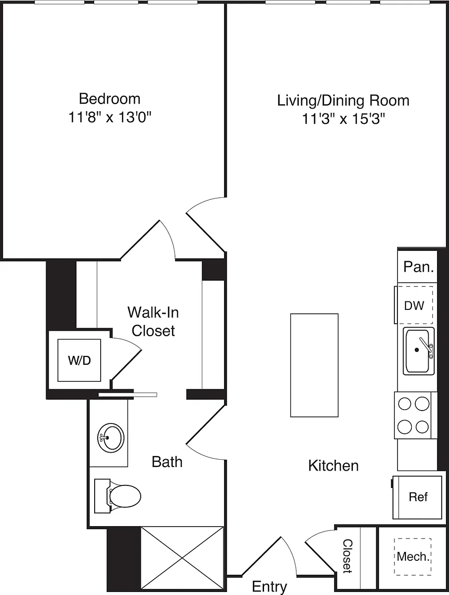 Floor plan A03_TypeA