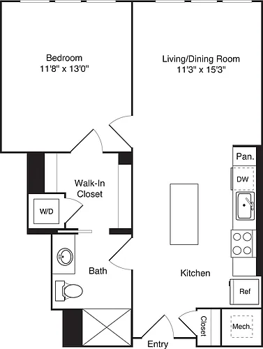 Floor plan A03_TypeA