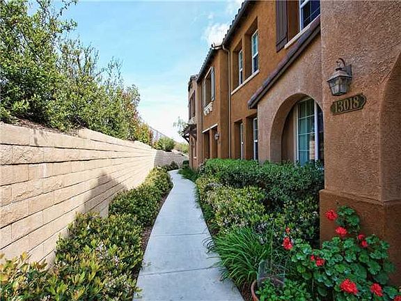 Front of townhome