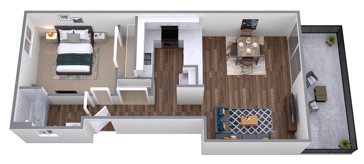 Floor plan Caleta