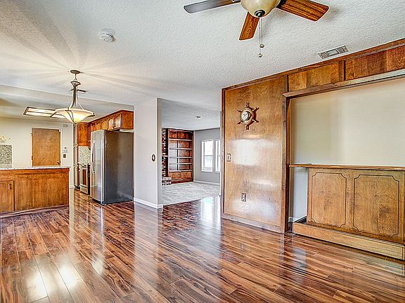 Family Room with Custom Bar