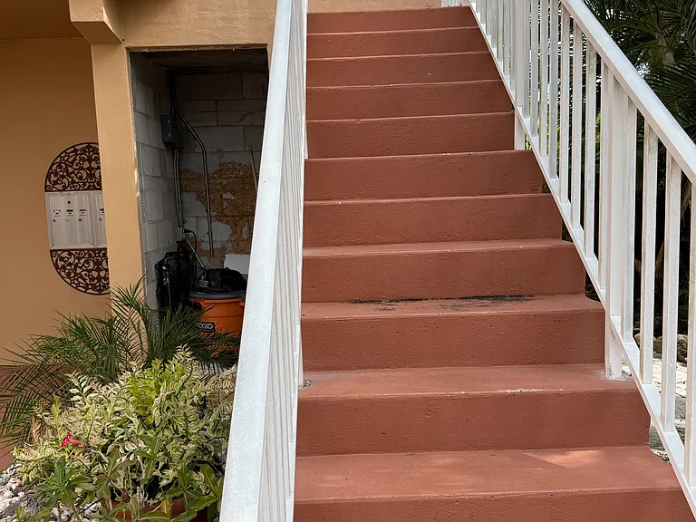 Stairs to second floor