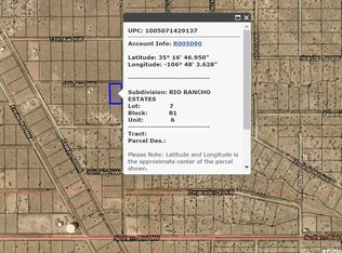 LOT 6 19th Ave SE, Rio Rancho, NM 87144
