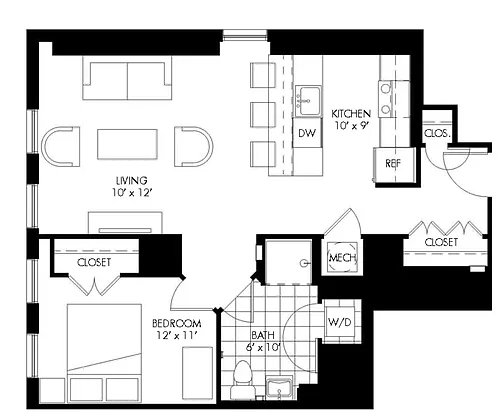 Floor plan A4 60