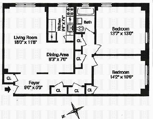 1st image of 345 W 145th St APT 9C3