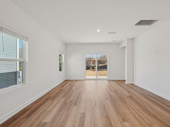 Great room in the Vienna floorplan at a Meritage Homes community in Charlotte, NC.