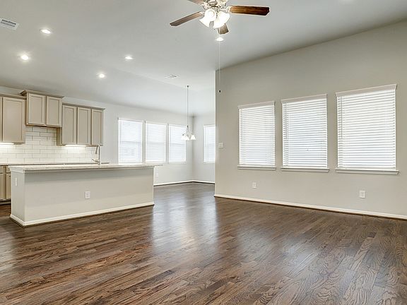 Bright open floorplan