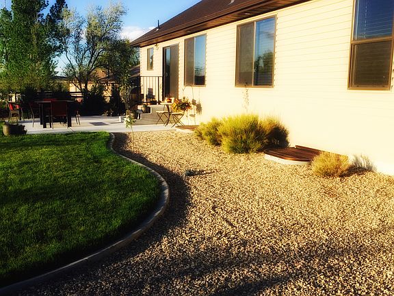 Gravel walk ways