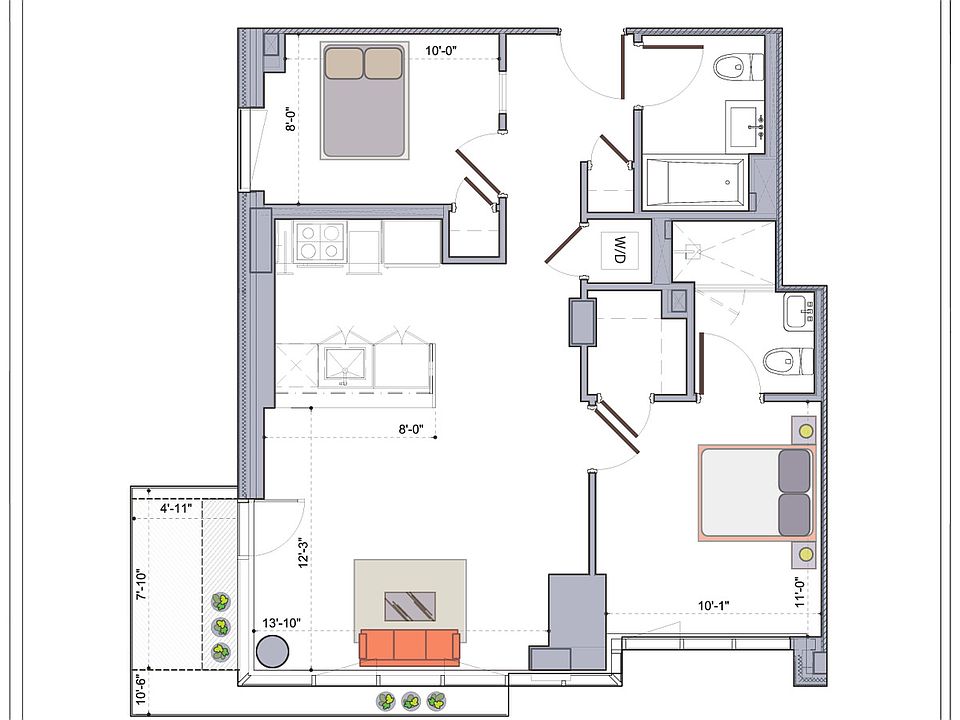 2nd image of 44-41 Purves St #1202A
