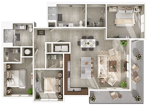 Floor plan Willow